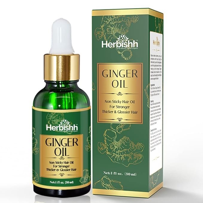 Herbishh Ginger Hair Oil