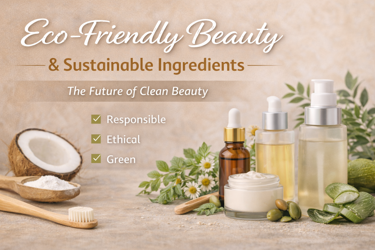 Eco-Friendly Beauty & Sustainable Ingredients: The Future of Clean Beauty